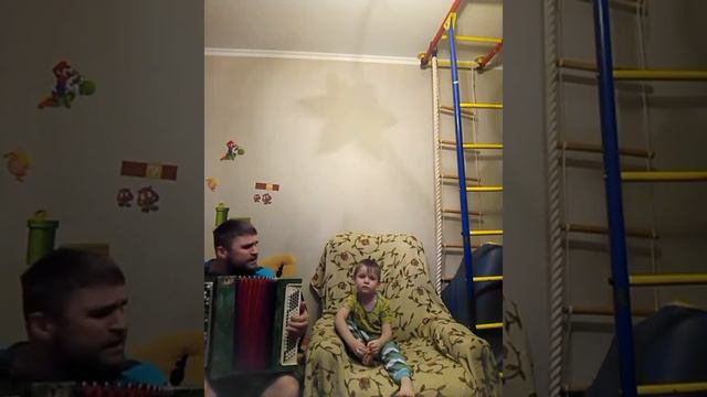 Папа и сын поют черноокая смотреть онлайн