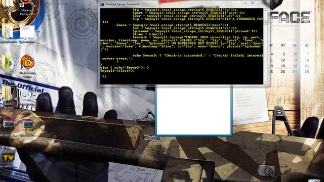как создать tshock сервер террарии + как открыть порты для террарии. смотреть онлайн