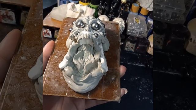 sculpt #9 of my 31 Heads of Halloween sculpting challenge 2021 "Arachnomorphosis " смотреть онлайн