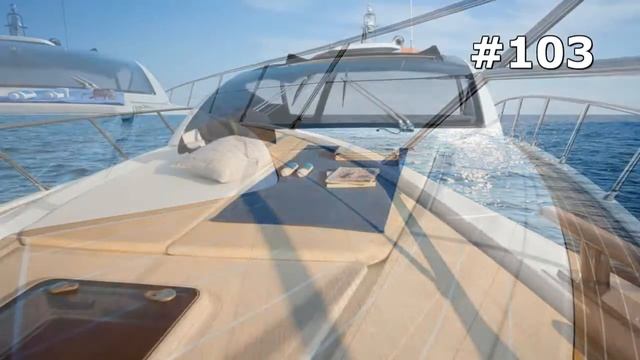 #103. Azimut Atlantis 44 Крутые Яхты Мира (Яхты-Обзор) смотреть онлайн