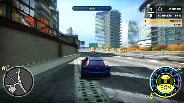 Need For Speed Most Wanted / Blacklist #7 Kamikaze / Fiat Punto - Mercedes - Benz CLK 500 смотреть онлайн