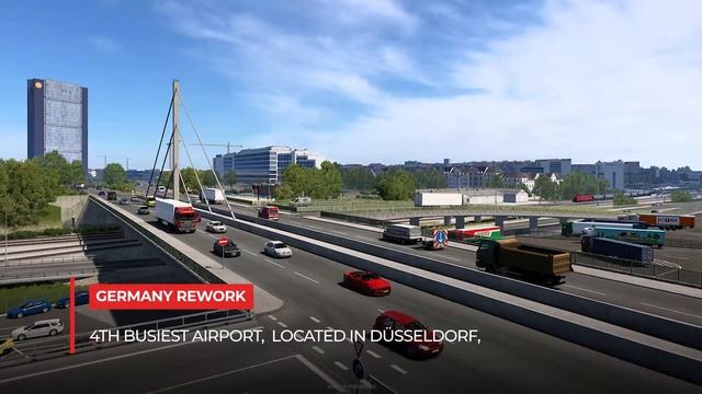 ETS2 Germany Rework | Cologne, Düsseldorf, Dortmund and Duisburg смотреть онлайн