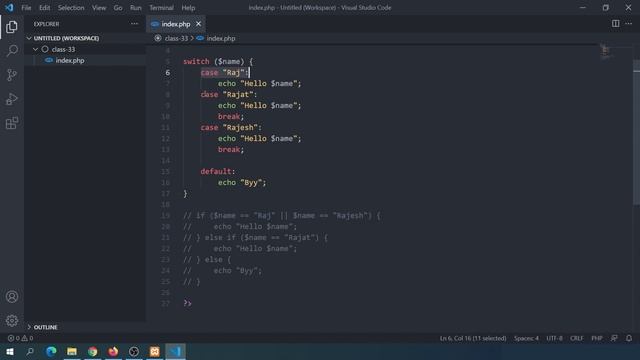PHP Switch Case Statement Bangla | PHP Switch Statement Bangla Tutorial | PHP Switch Case | P - 33 смотреть онлайн