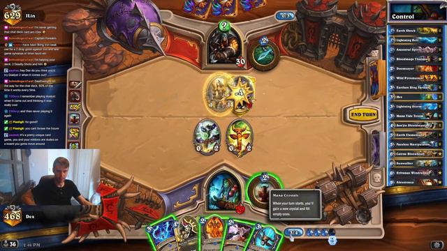 Hearthstone: Classic Control Shaman! смотреть онлайн