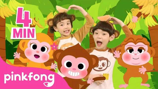 FASTER Version of Monkey Banana | 2x FASTER | Baby Monkey | Pinkfong Songs for Children смотреть онлайн