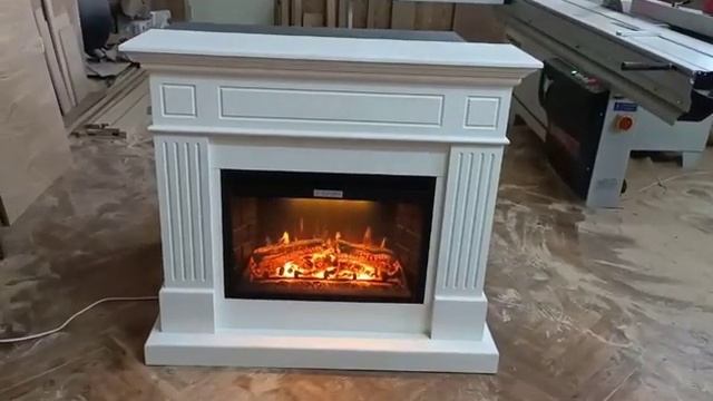 классический электрокамин с потрескиванием белого цвета tagu,aflamo,bonfire,dimplex,royal flame смотреть онлайн