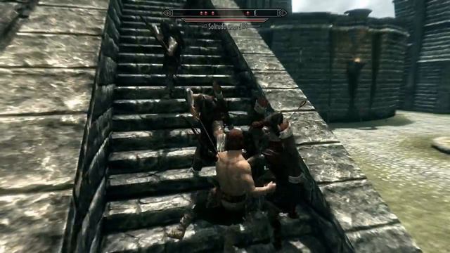 Skyrim: Chuck Norris Liberates Solitude смотреть онлайн