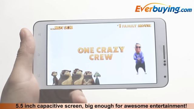 5.5 inch W550 Android 4.2 3G Smartphone from Everbuying смотреть онлайн