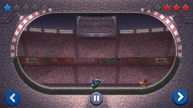 Drive Ahead! Replay: Снегоход vs. Магазинная тележка. смотреть онлайн