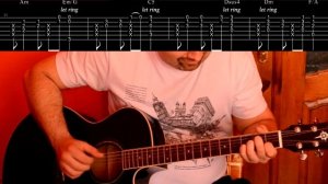 Пусть бегут неуклюже (Песенка крокодила Гены) |  Как играть на гитаре (разбор песни)