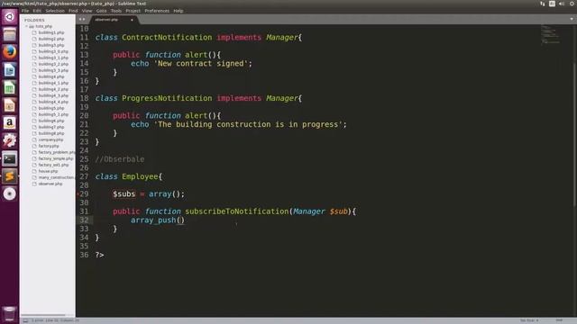 Php orienté objet : Design pattern observer смотреть онлайн