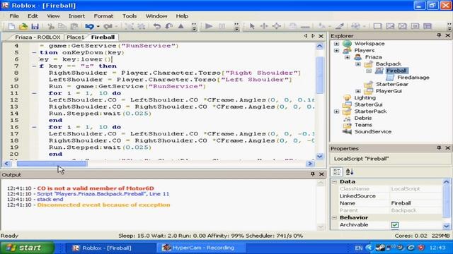 ROBLOX Lua Scripting Tutorial 8 Animation and Chat смотреть онлайн