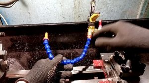 Самодельная система подачи СОЖ для токарного станка