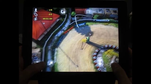 Reckless Racing 2 on the iPad 2 Game Play смотреть онлайн