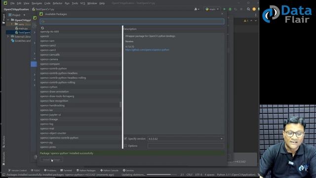 OpenCV Practical - How to Get OpenCV Suggestions in PyCharm | OpenCV Suggestions on PyCharm [Hindi] смотреть онлайн