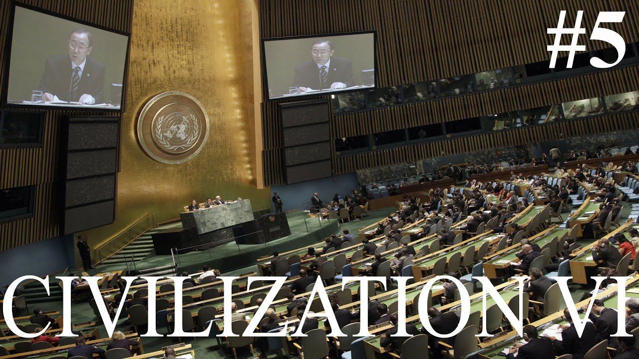 Civilization VI: Всемирный конгресс #5