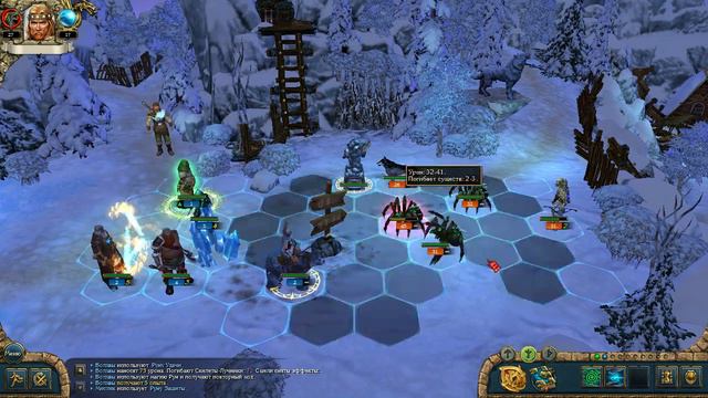 King's bounty: Воин севера- лед и пламя ч 4 (без потерь , без ярости и магии.невозможный ур, викин смотреть онлайн