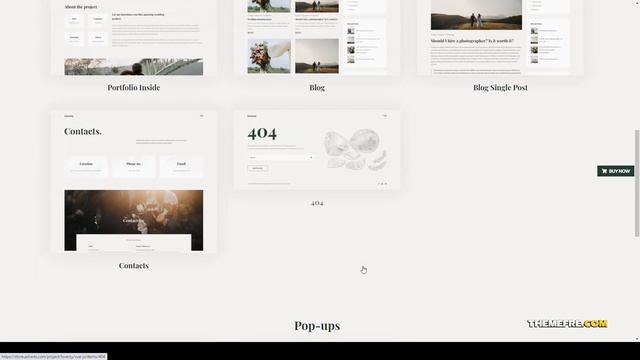 Loversy - Wedding Photography Vue JS Template modern photography Risa смотреть онлайн