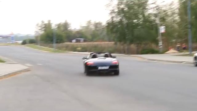 Porsche "boxster" 987 старт.avi смотреть онлайн