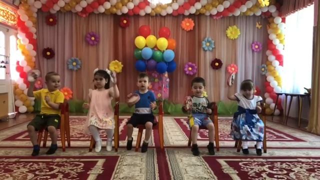 Кап-кап, танец с бубнами. Логоритмика смотреть онлайн