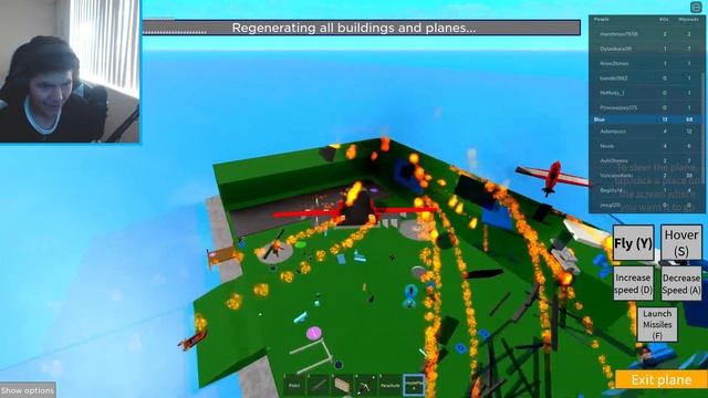 2 Idiots go to war - roblox red vs blue planewars смотреть онлайн