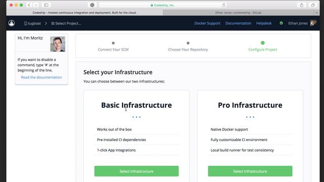 Codeship Basic GitLab Setup смотреть онлайн