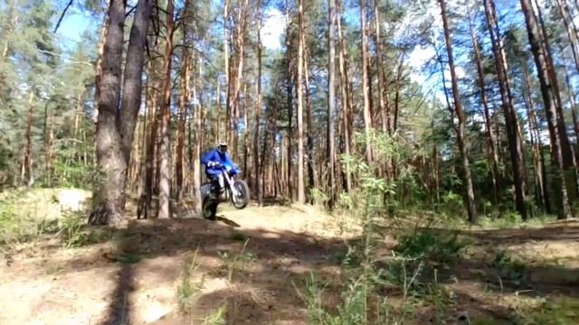 Эндуро Ялынка с Yamaha WR450F смотреть онлайн