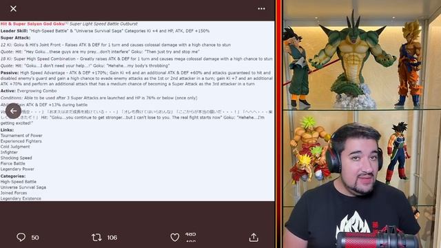 L'ORACLE A FRAPPÉ ! RÉACTION/ANALYSE SPE & STATS GODKU & HIT LR ! | DRAGON BALL Z DOKKAN BATTLE смотреть онлайн