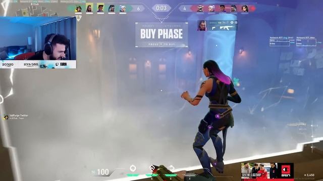 JETT PEARL! SEN TARIK JETT VALORANT RANKED GAMEPLAY FULL MATCH VOD смотреть онлайн