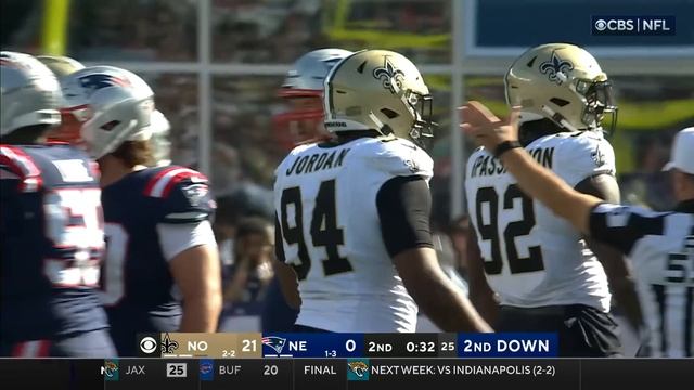 New Orleans Saints vs. New England Patriots | 2023 Week 5 Game Highlights смотреть онлайн