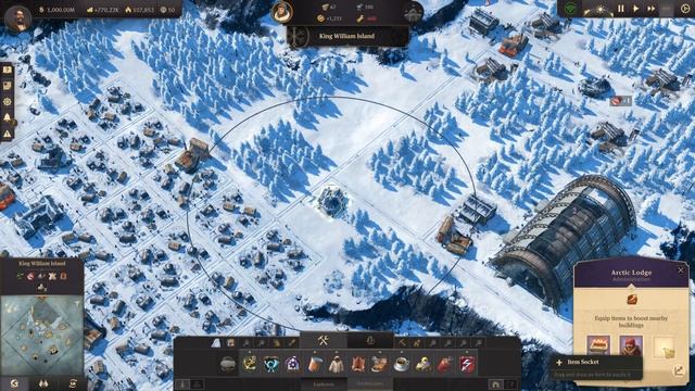 Anno 1800 - Bright Harvest #126 Rebuilding the Arctic! смотреть онлайн