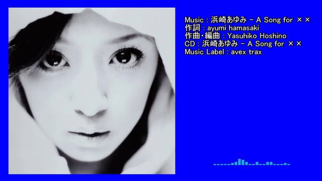 ayumi hamasaki - A Song for ×× (avex trax) смотреть онлайн