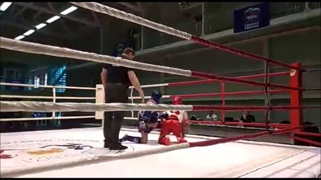 Победа Титова Никиты (БУЛАТ) 11 лет, 40 кг в Финале Первенства РФ по Муай Боран 19-22.12.19, г. Оре смотреть онлайн