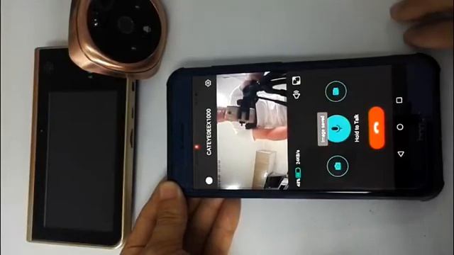 Topvico Doorbell Video Peephole Wifi Doorbell Camera 4 3 Monitor Motion Detection Door Viewer Vide смотреть онлайн