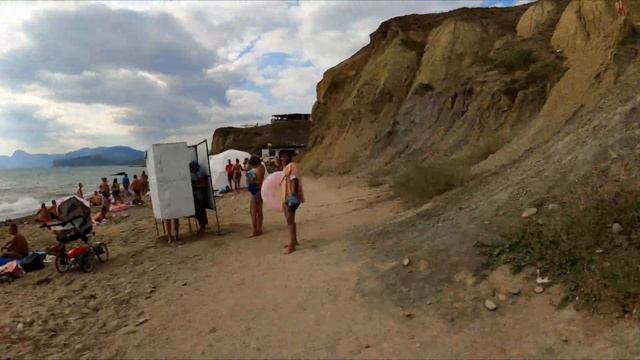 Крым. Пляж Меганом. Парусный линкор 17 века. Парк львов. На кого кинулся лев.. смотреть онлайн