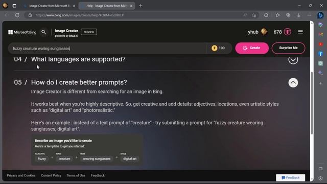 Bing Image Creator : Tips and Tricks : Quick Guide смотреть онлайн