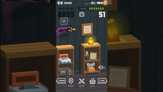 Flippy knife: Arcade 100 points in 3:58 смотреть онлайн