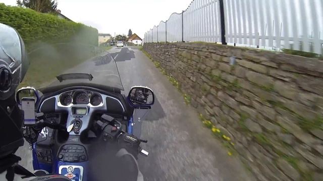 Europe Motorcycle Bike tour April 2017 on Honda Goldwing 1800 Austria germany belgium Poland etc смотреть онлайн