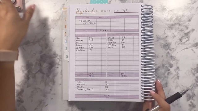 PAYCHECK BUDGET FOR BEGINNERS 2022 | Naturally Lizzie смотреть онлайн