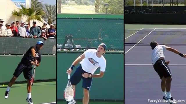 3D video giao bong cua Federer tennis vietnam hoc tennis смотреть онлайн