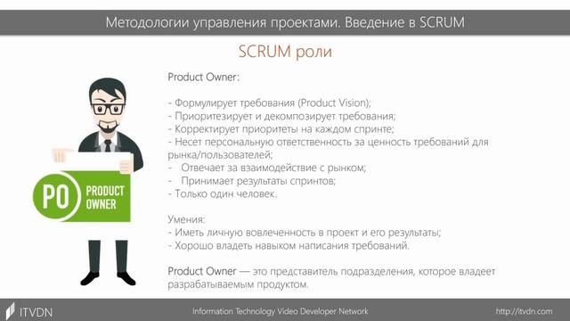 Методологии управления проектами. Артефакты SCRUM: Roles, Meetings, Sprints. Урок 3 смотреть онлайн
