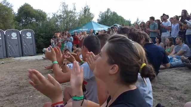 Один в каное - Небо (Раковець фест 29.06.2014) смотреть онлайн