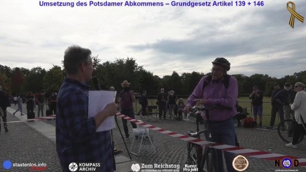 Die Minderheit in Deutschland trifft auf die Mehrheit - ein Dialog mit Herrn Brandt  der Antifa