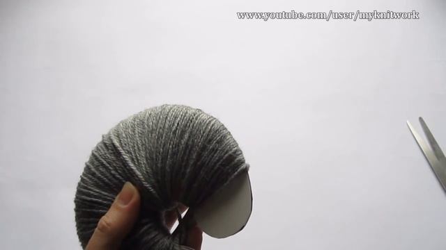 Как вязать шапку спицами. Вяжем шапку с Помпоном. Часть 3. How to knit a hat spokes. смотреть онлайн