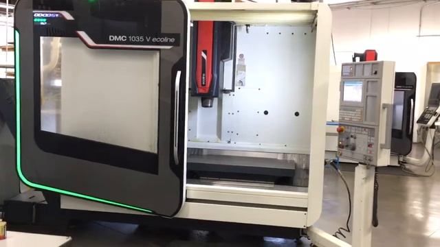 DMG Mori Seiki CNC Machining Center DMC 1035 V ecoline смотреть онлайн