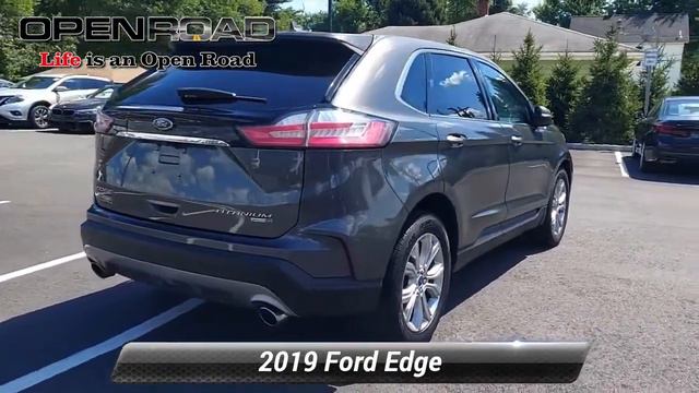 Used 2019 Ford Edge Titanium, Edison, NJ 57656XA смотреть онлайн