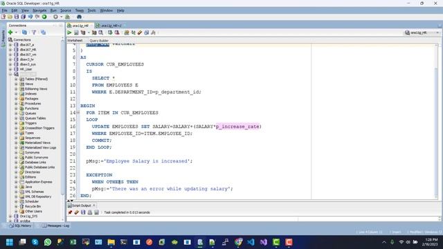 Pl/SQL - Creating Stored Procedure in Oracle || Pl/SQL - Usings of Procedure смотреть онлайн