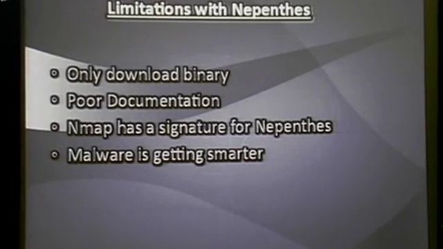 The Next HOPE: Detecting and Defending Your Network from Malware Using Nepenthes (Complete) смотреть онлайн