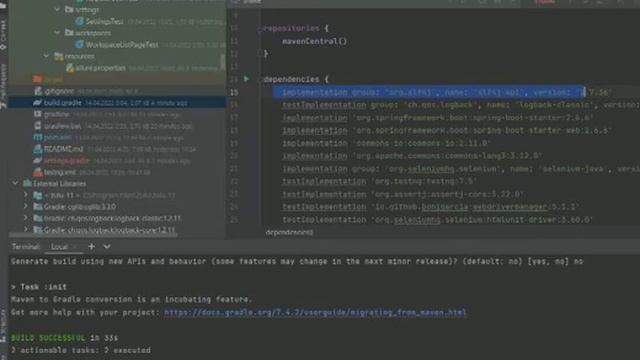 Gradle. После переноса проекта из Maven классы и импорты окрашиваются красным. смотреть онлайн