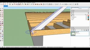 Вальмовая крыша.  Вальмовая стропильная система.